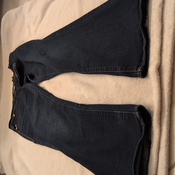 Rock & Republic Kassandra 8S short Blue Jeans and gold accents - Picture 4 of 15